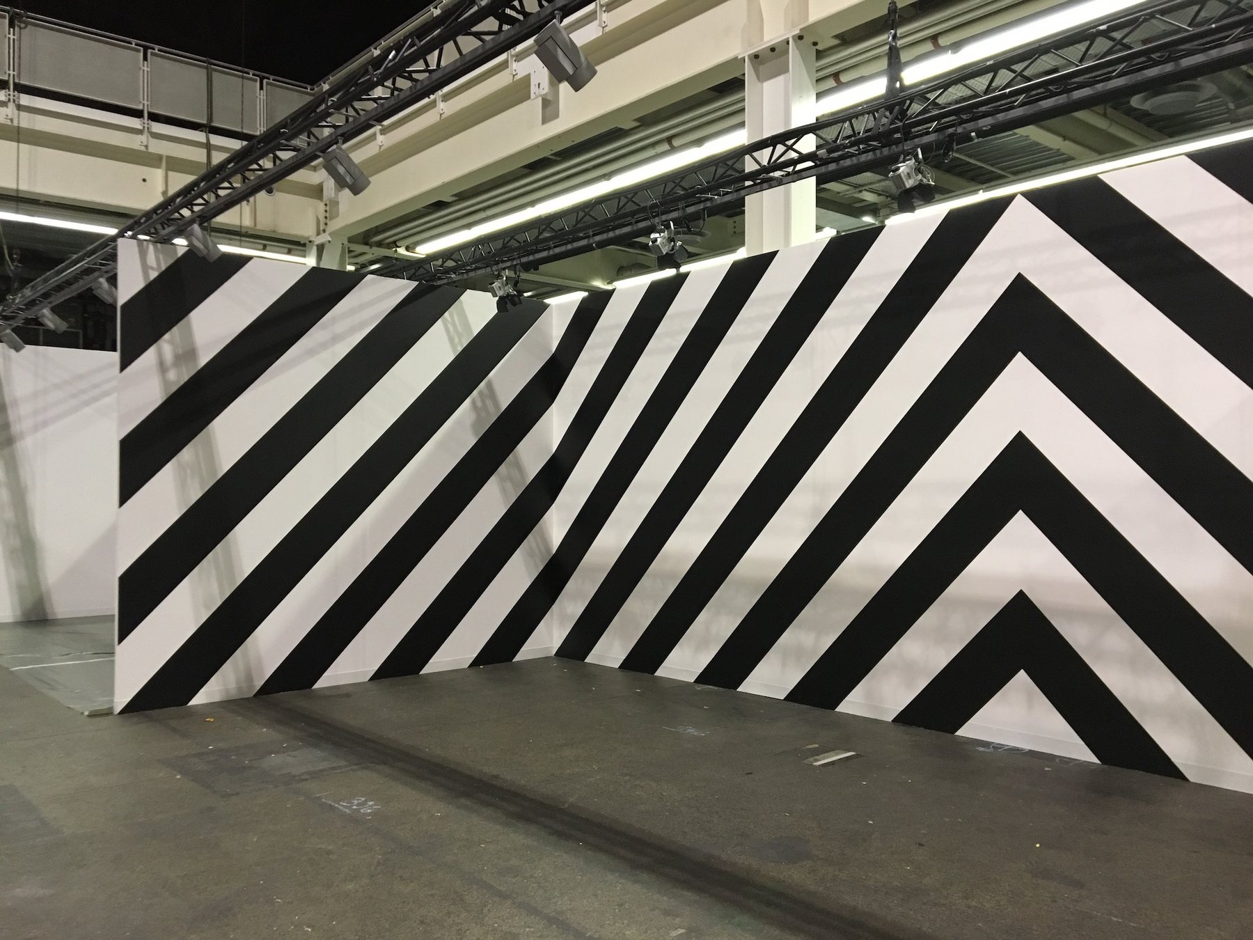 Fresque Trésor Basel, peinture décorative scénographie