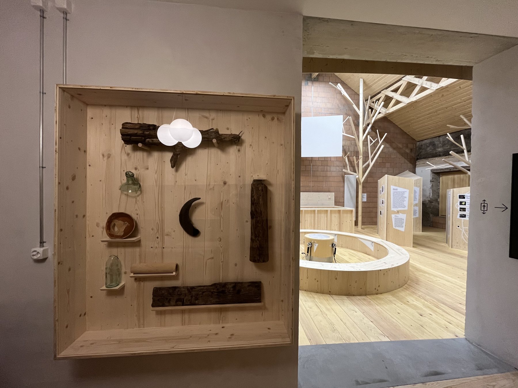 Scénographie Maison de la Tourbière